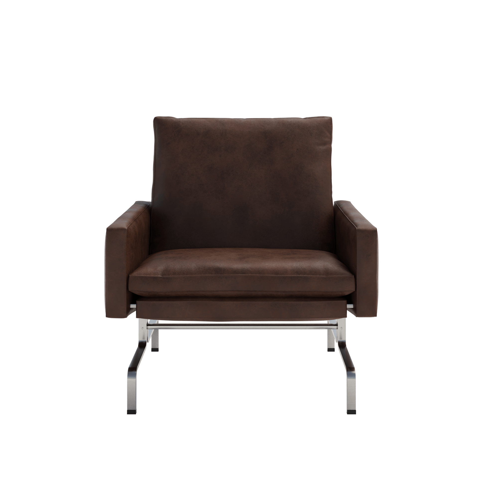 PHI02310A_POUL KJAERHOLM_PK31_brownleather_view2_render_3Dmodel
