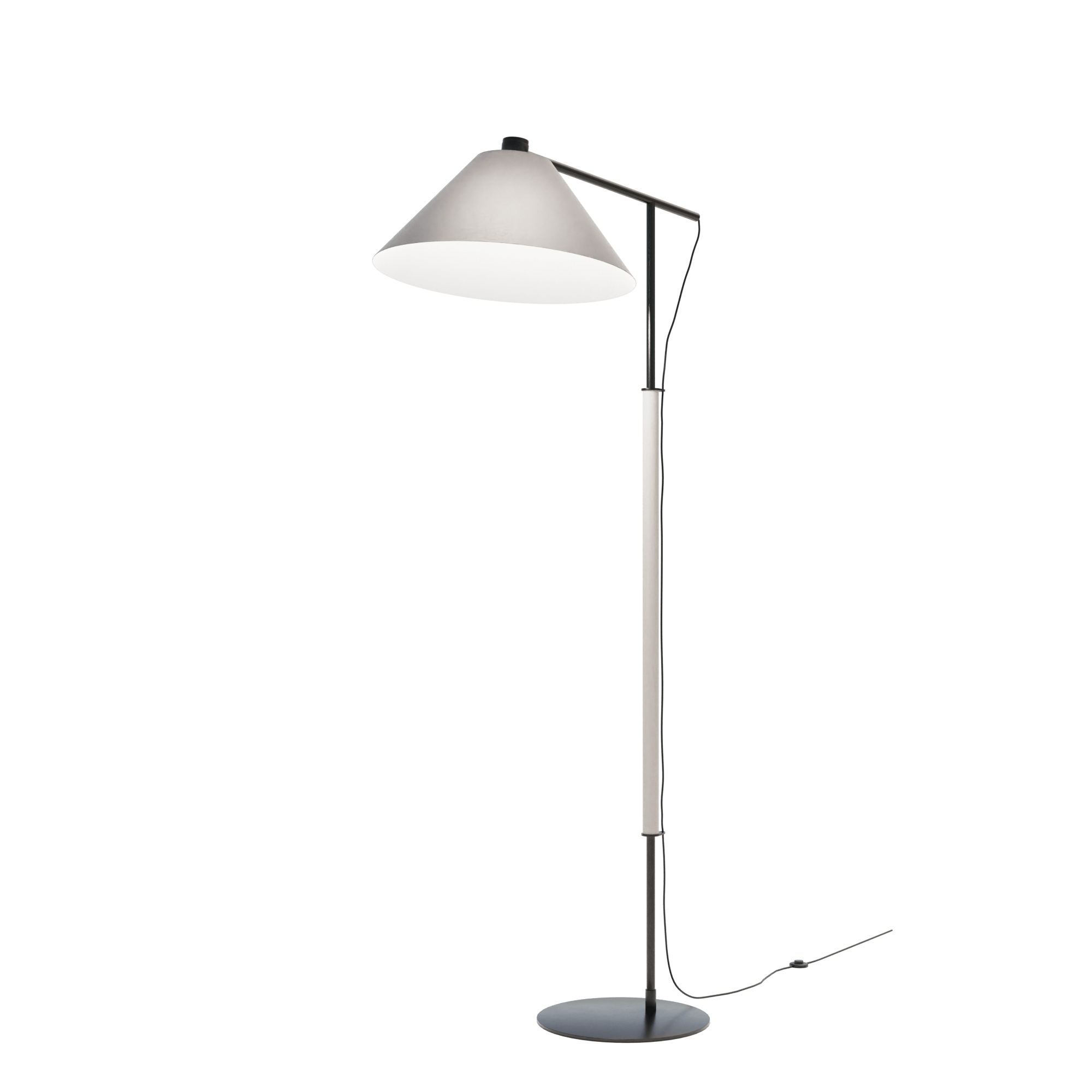 PHI02320A_CRATE_BARREL_LUKA PETITE_floor lamp_white_view1_render_3Dmodel