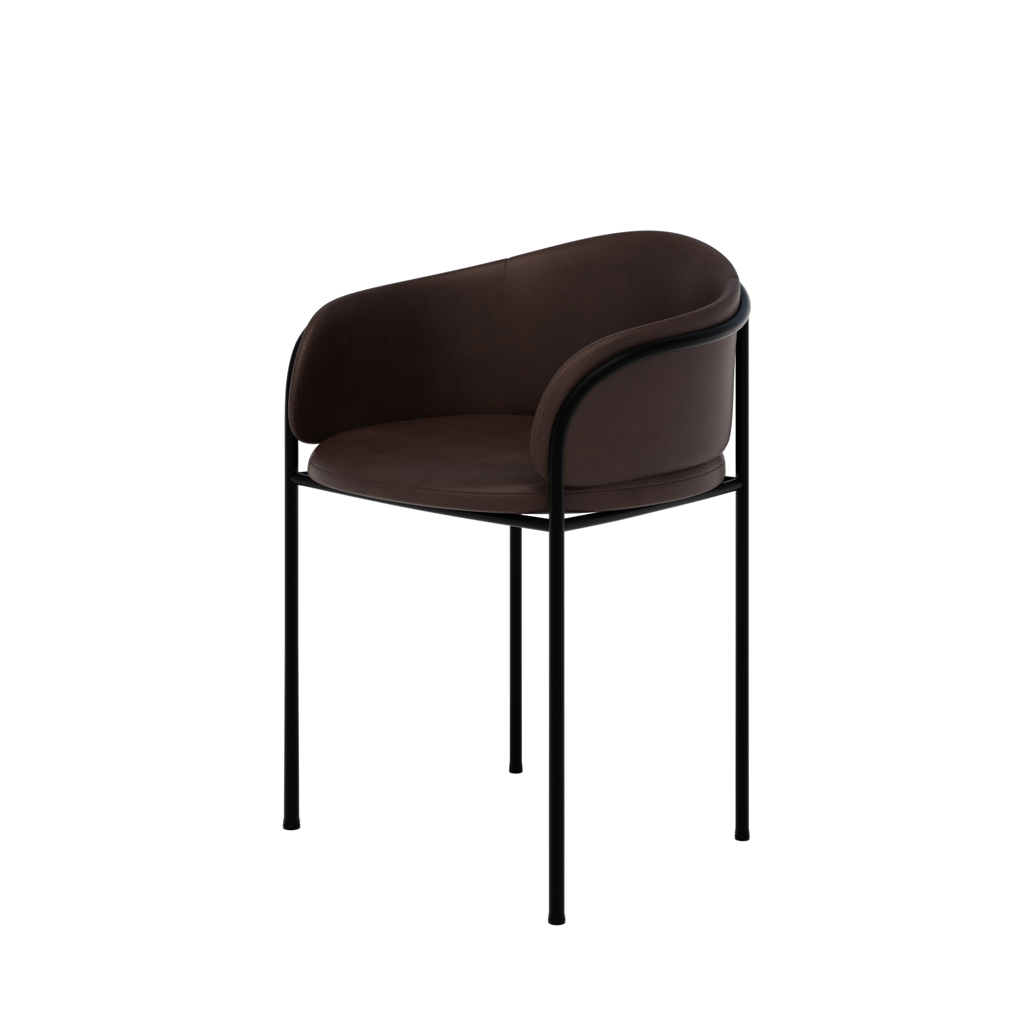 PHI02329A_PHILO_THRILL_chair_brownleather_3D_model_philomesh_shop_view2