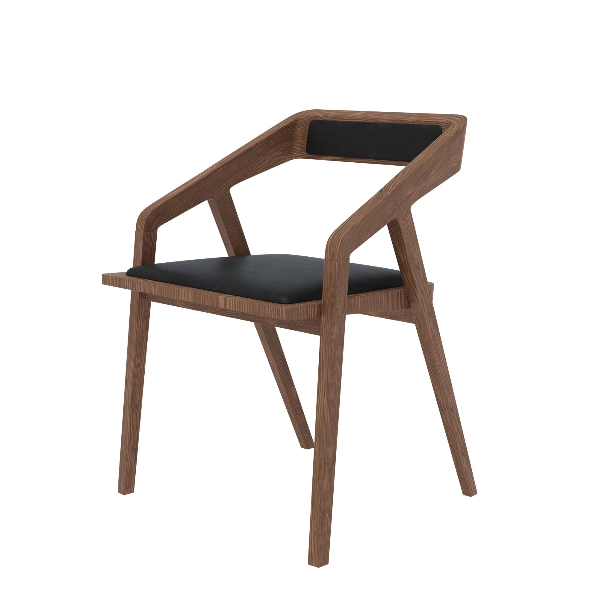 PHI02353A_DARE_STUDIO_KATAKANA_chair_dark_3D_model_philomesh_shop_view2