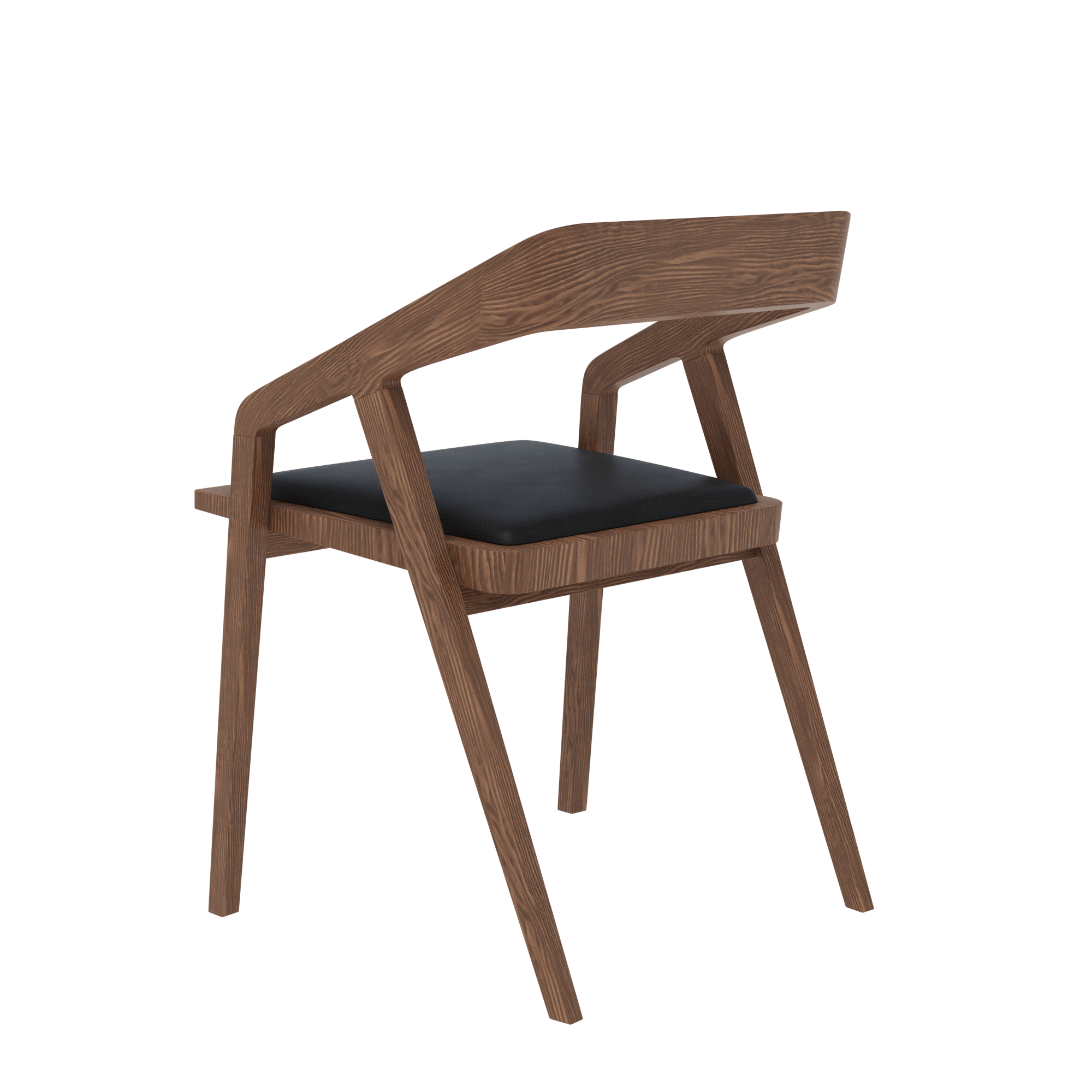 PHI02353A_DARE_STUDIO_KATAKANA_chair_dark_3D_model_philomesh_shop_view4