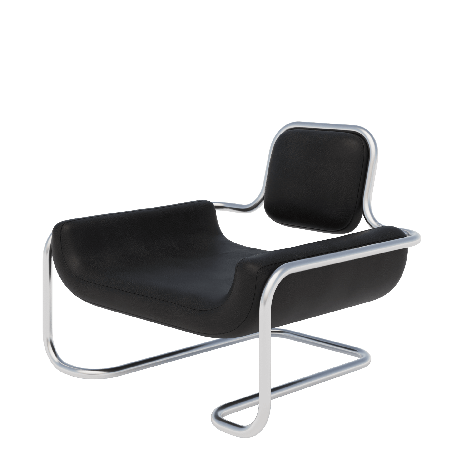 PHI02356A_KWOK_HOI_CHAN_LIMANDES_LOUNGE_CHAIR__chair_leather_3D_model_philomesh_shop_view2
