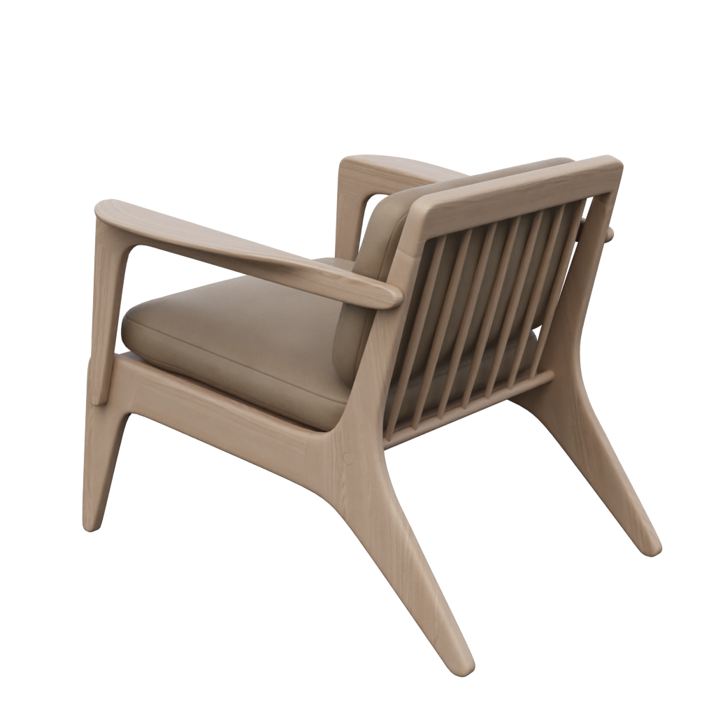 PHI02368_SPACE COPENHAGEN_GLEDA_lounge chair_leather_view4_render_3Dmodel